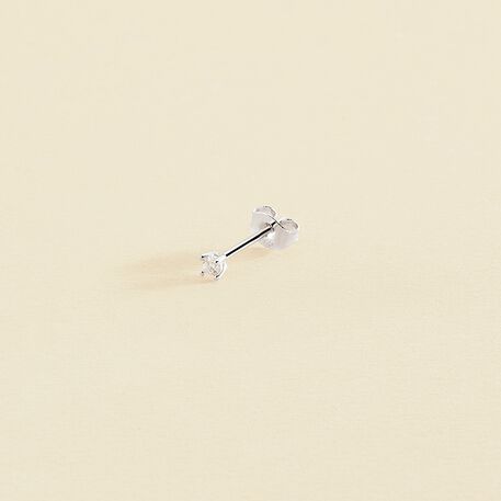 Piercing stud MINI - Crystal / Silver - All jewellery  | Agatha