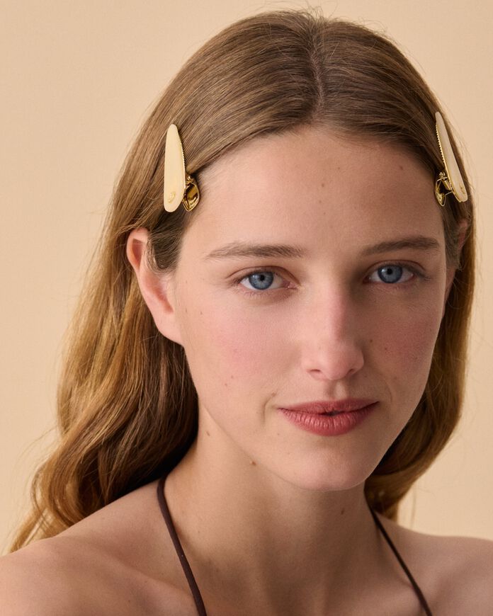 Hair accessory BELLA - Ivory / Gold - Accessories  | Agatha