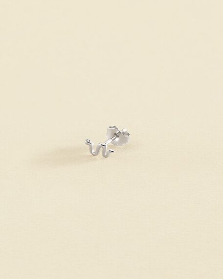 Piercing stud VIPER - Silver - All jewellery  | Agatha