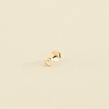 Piercing stud CORAZON - Golden - All jewellery  | Agatha
