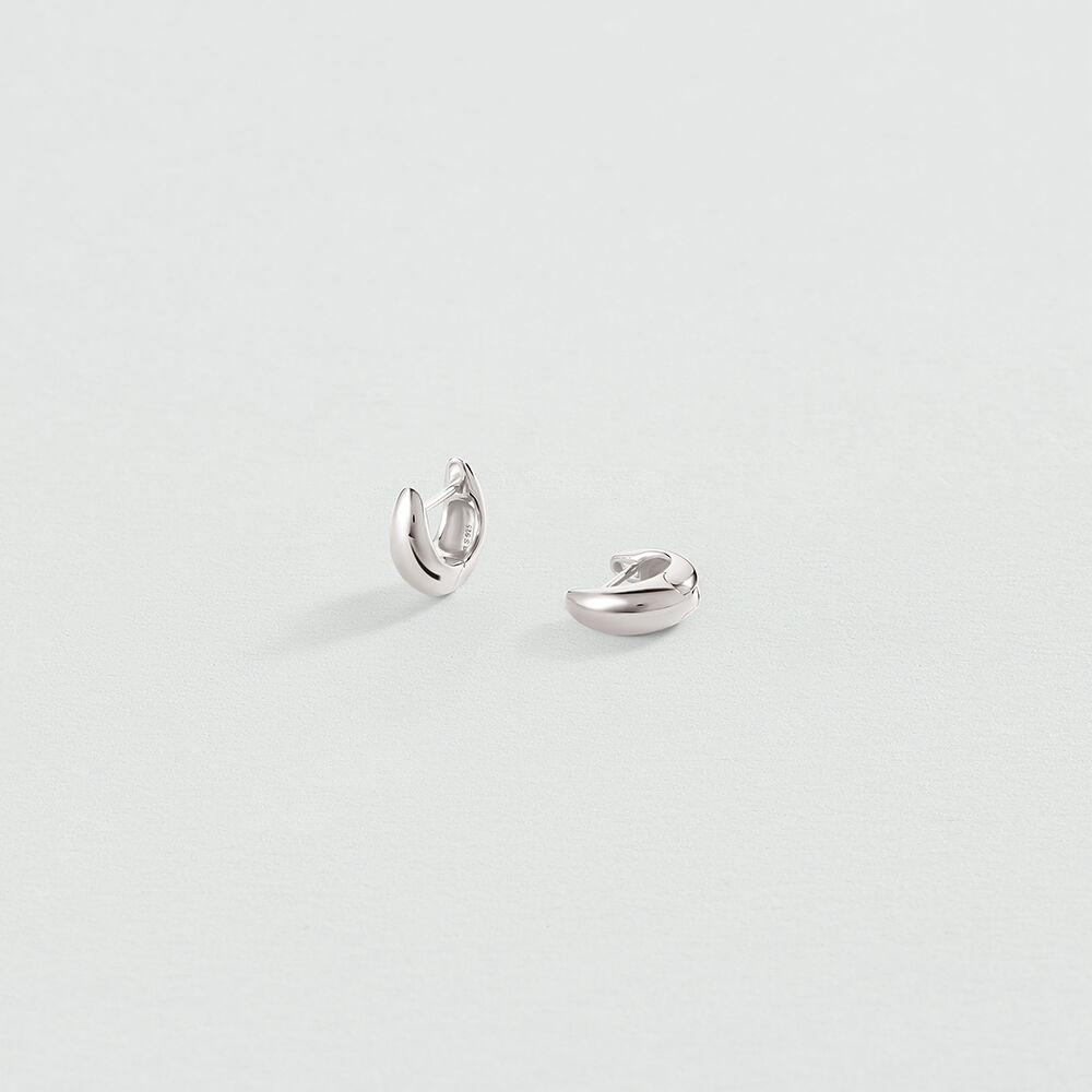 Hoops MABILLON - Silver - Genuine silver  | Agatha