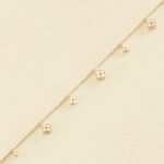 Link bracelet BELOVED - Crystal / Golden - All jewellery  | Agatha