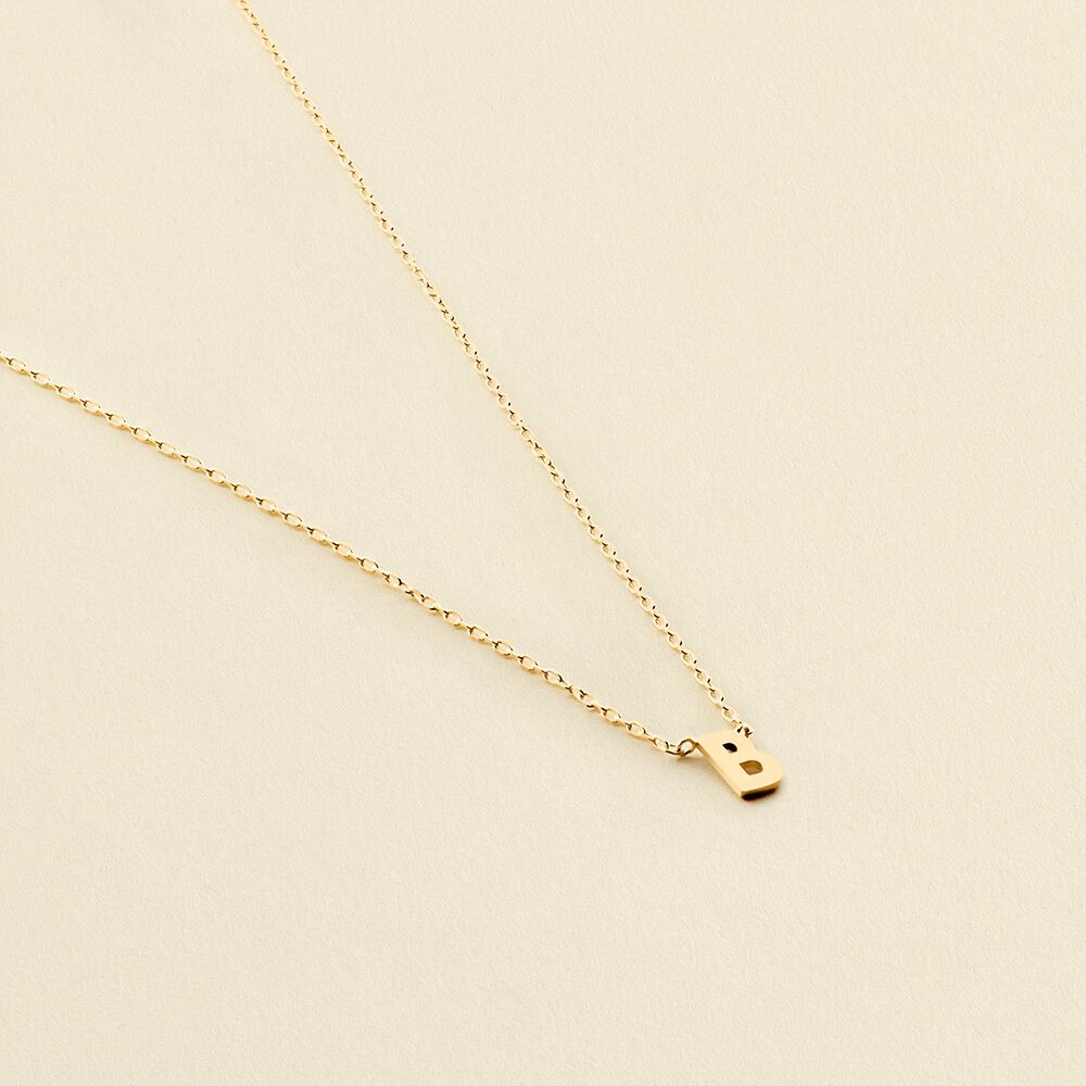 Choker necklace ABC - Golden - Choker necklace  | Agatha