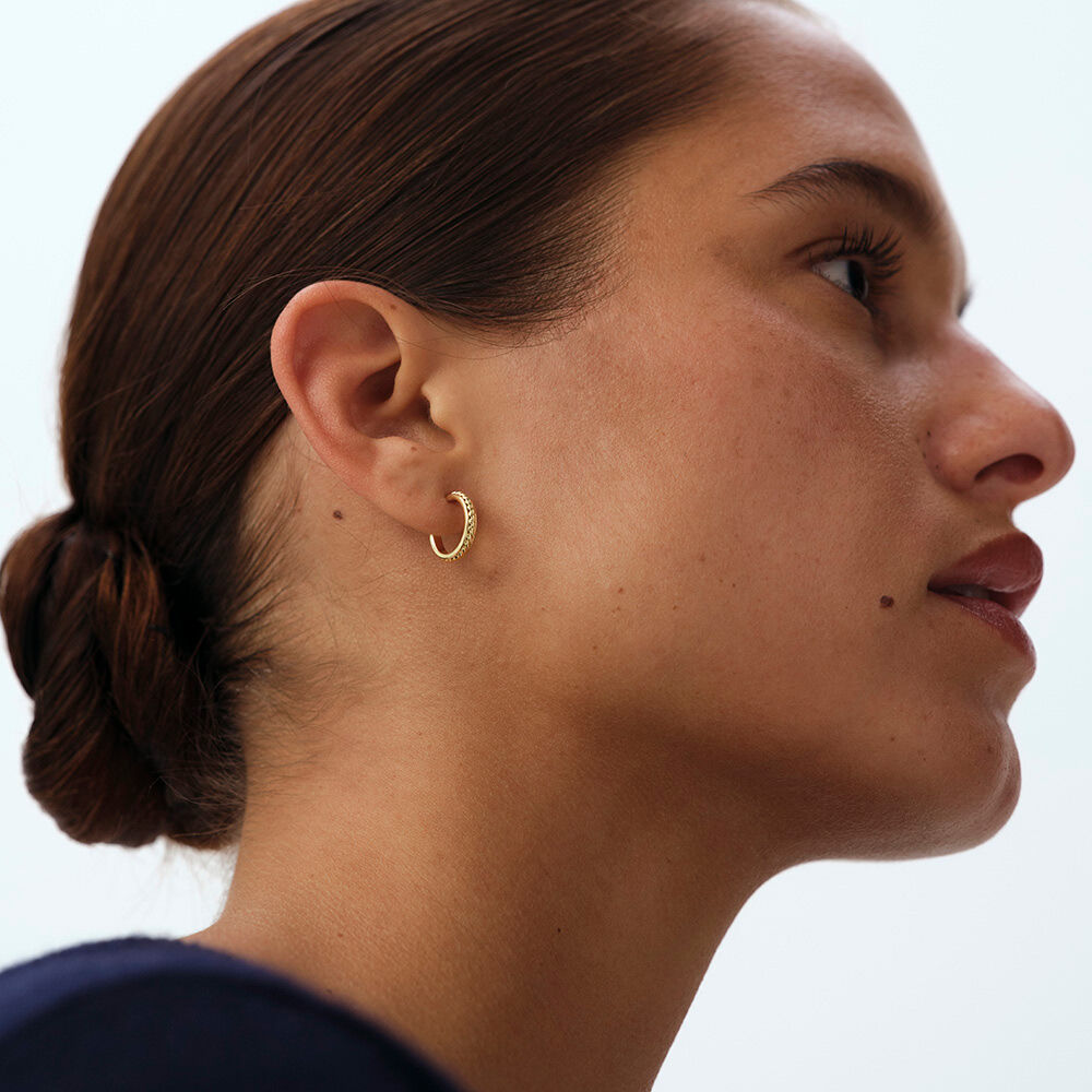 Hoops TUILERIES - Golden - Earrings  | Agatha