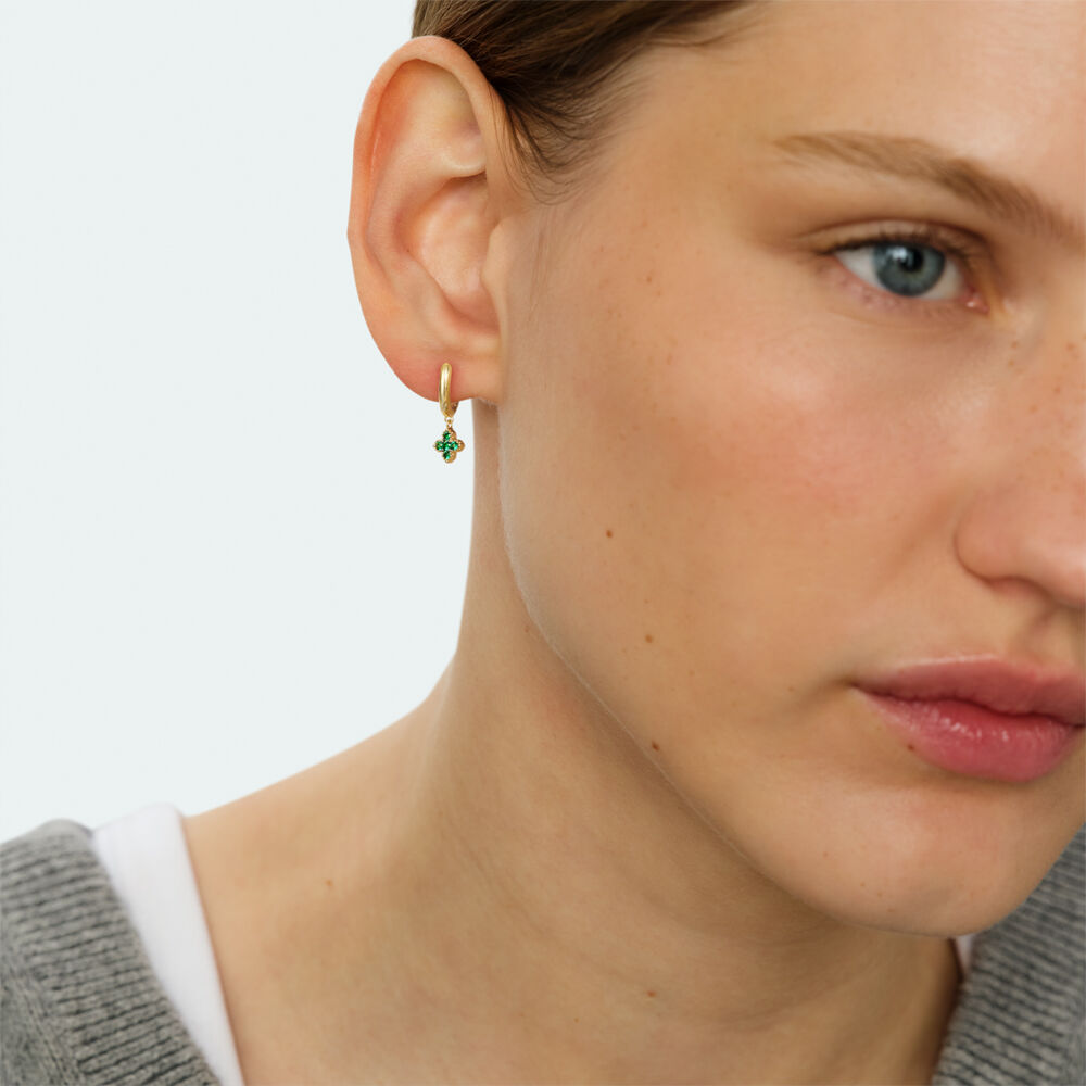 Hoops BELOVED - Green / Golden - Beloved  | Agatha