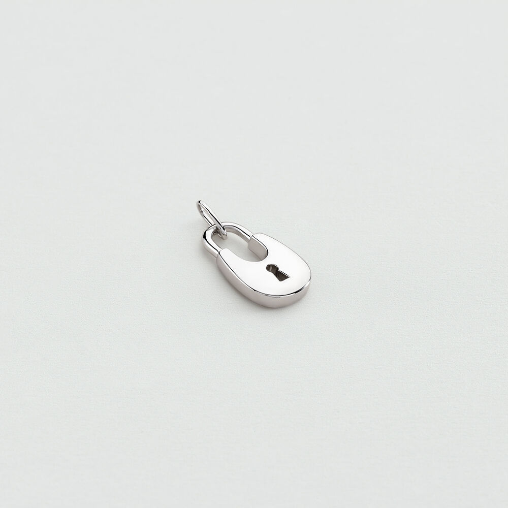 Pendant PADLOCK - Silver - Outlet  | Agatha