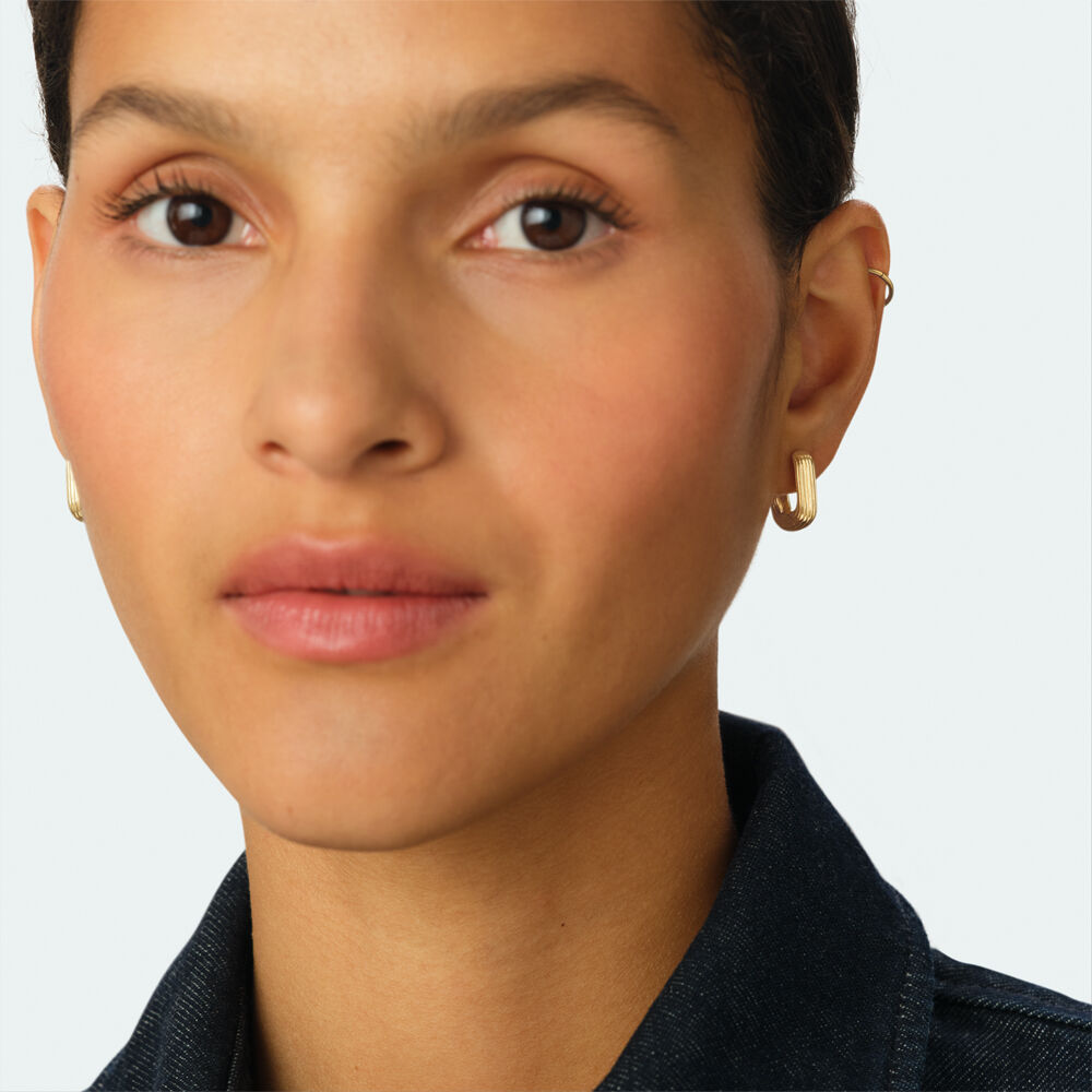 Hoops MABILLON - Golden - Earrings  | Agatha