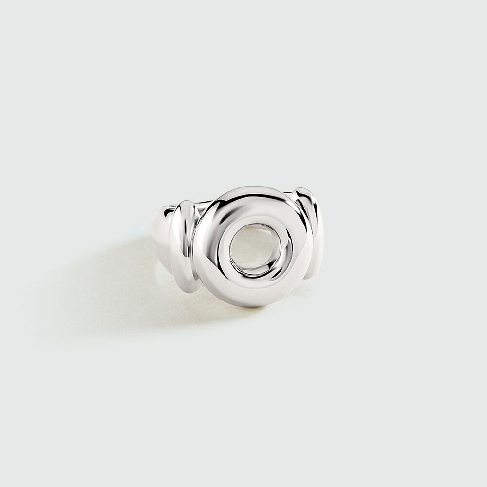 Large ring ALMA - Silver - Jewellery  | Agatha