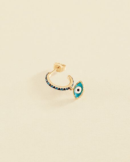 Hoop piercing MIX& MATCH - Blue / Silver - All jewellery  | Agatha