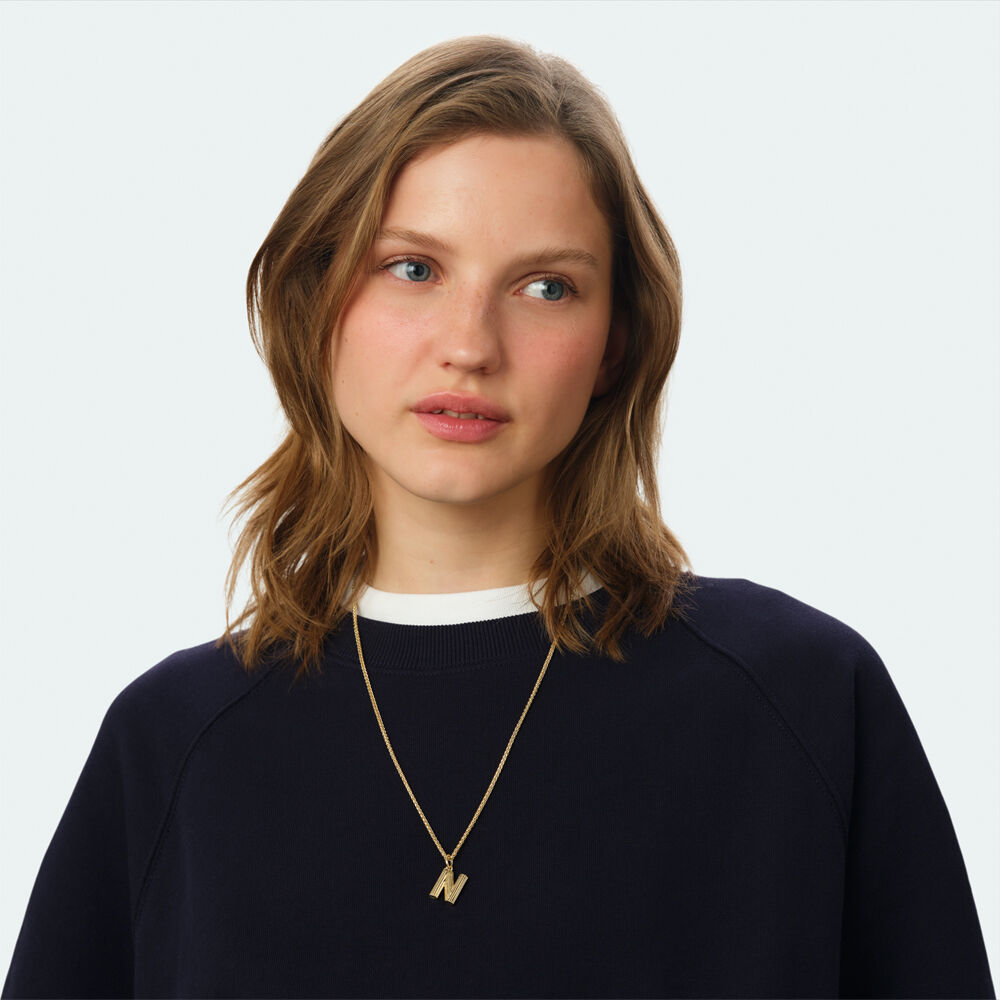 Pendant LETTER Z - Golden - Jewellery  | Agatha