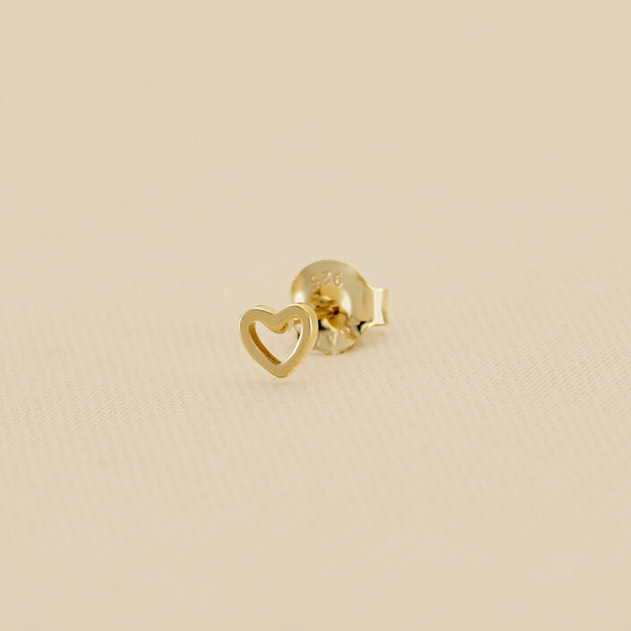 Piercing stud CORAZON - Golden - All jewellery  | Agatha