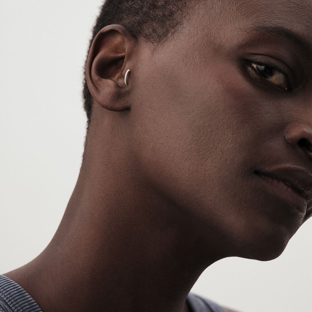 Piercing Helix & Tragus MIX & MATCH - Crystal / Silver - Genuine silver  | Agatha