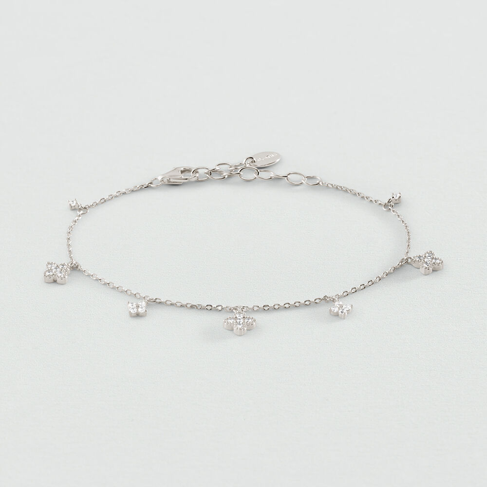 Link bracelet BELOVED - Crystal / Silver - Bracelets  | Agatha