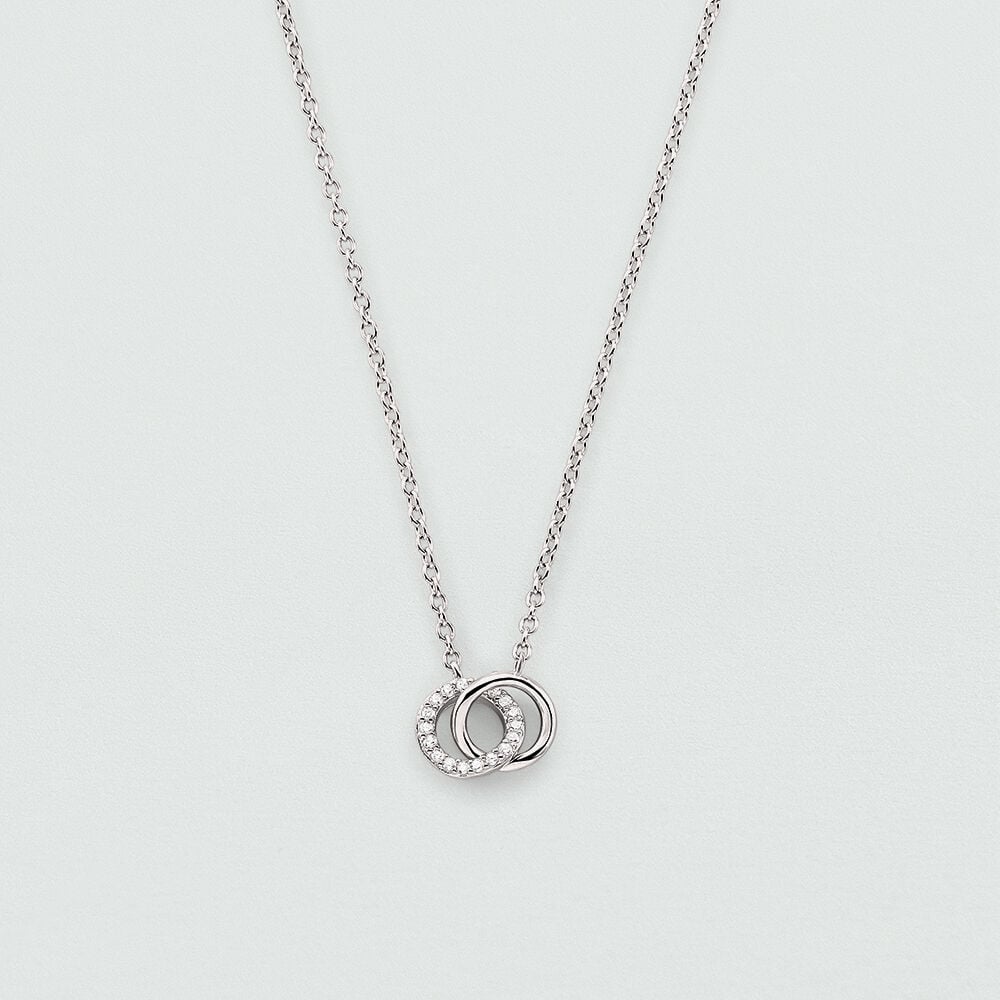 Choker necklace RONDOU - Crystal / Silver - Choker necklace  | Agatha