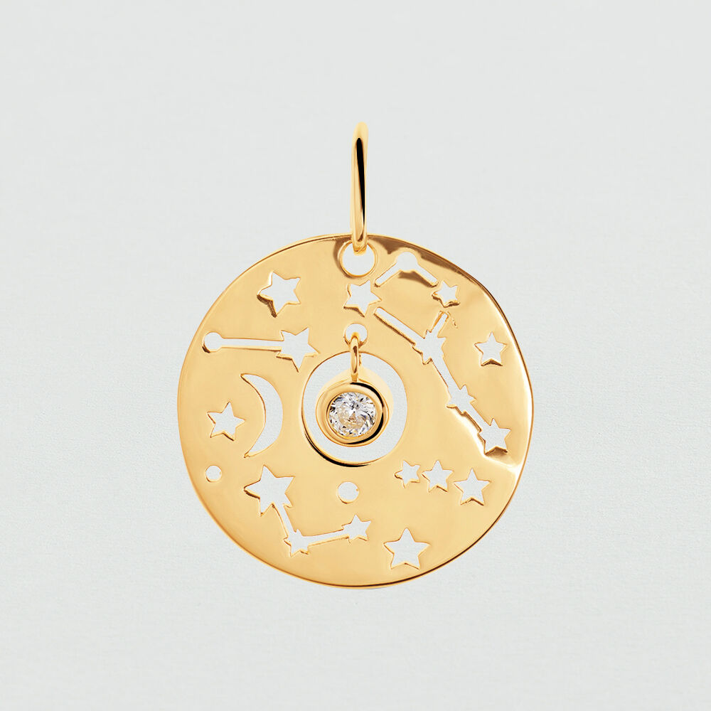 Pendant BIRTH - Crystal / Golden - Outlet  | Agatha