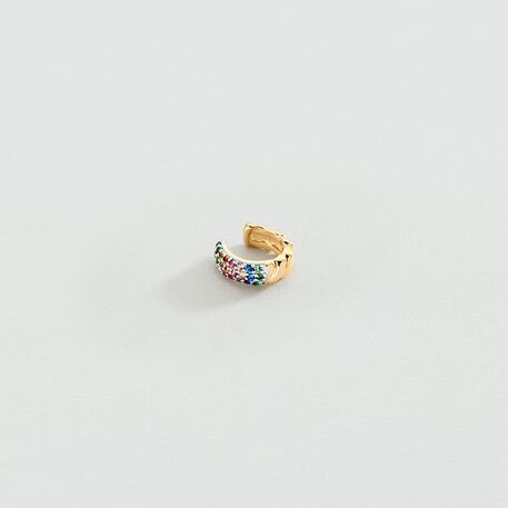 Fake piercing SIENNA - Multicolor / Gold - All jewellery  | Agatha