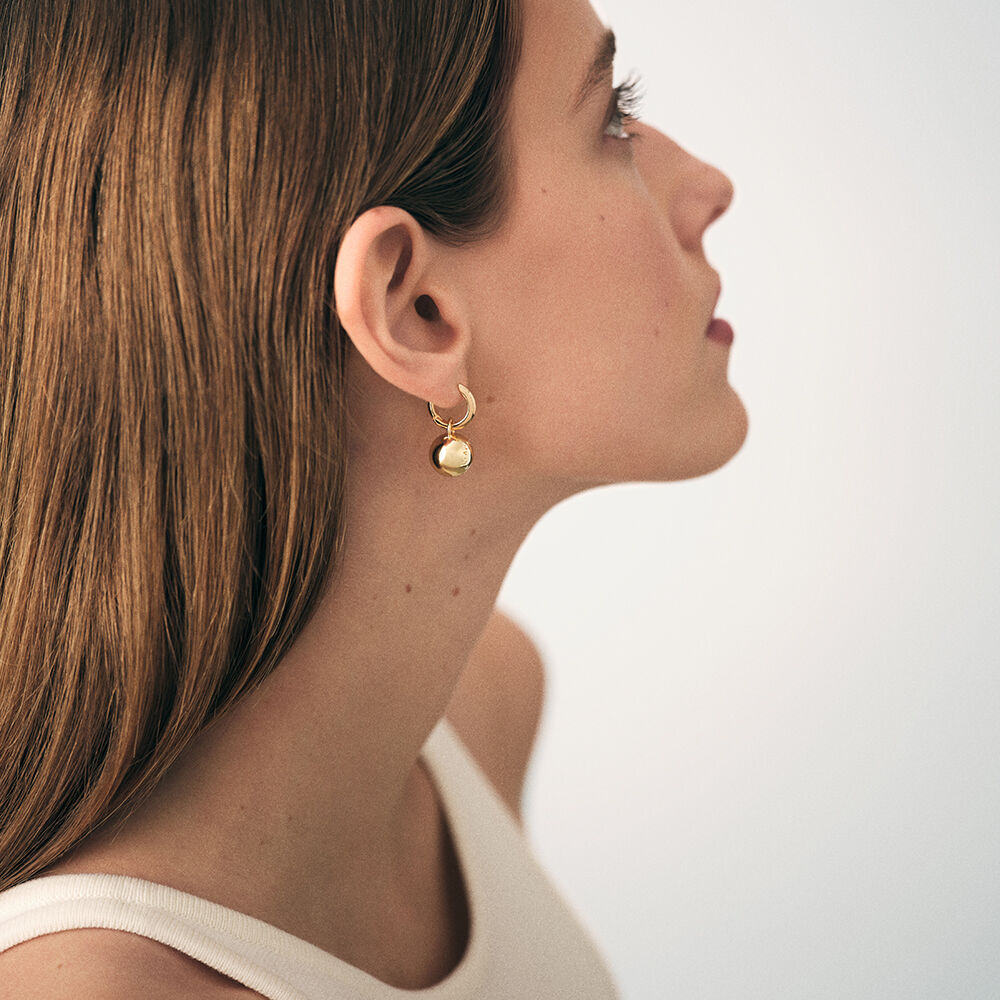 Hoops PALAIS ROYAL - Golden - Earrings  | Agatha