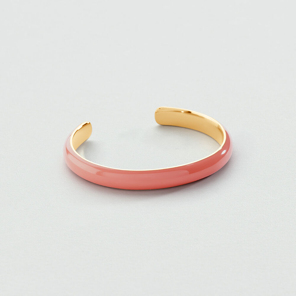 Bangle LEO - Coral / Gold