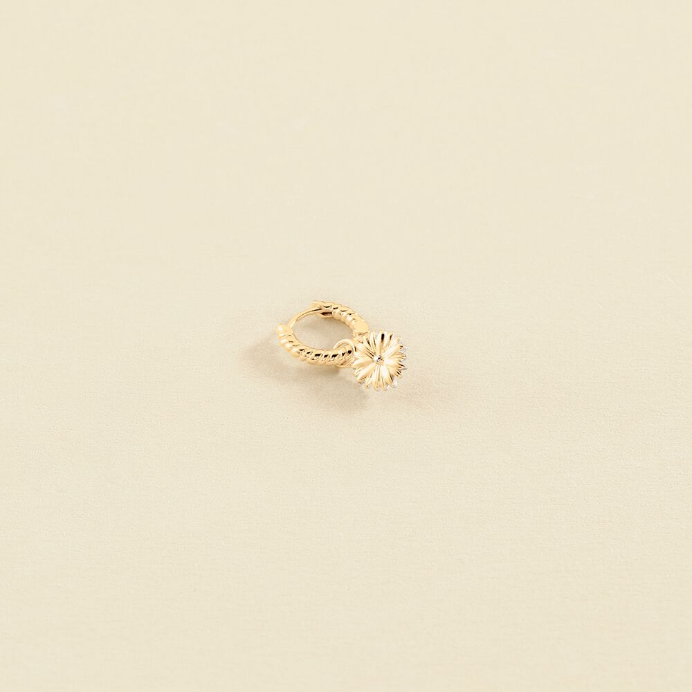 Hoop piercing EAR3DAISY - Silver / Gold - All jewellery  | Agatha