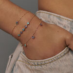 Link bracelet SPACEAG - Multicolor / Gold - All jewellery  | Agatha