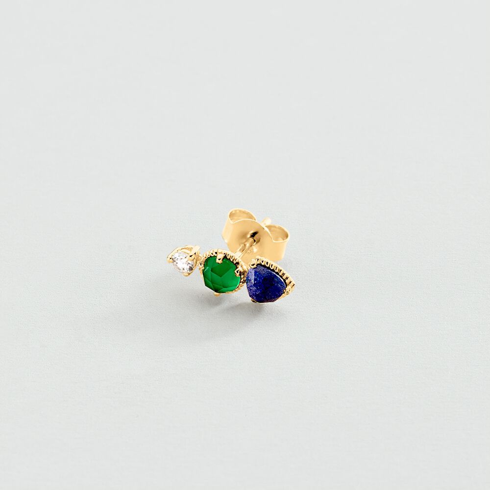Piercing stud MIX & MATCH - Tricolor - Piercings  | Agatha