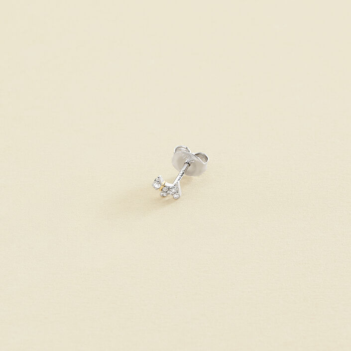 Piercing stud MASCOTTE - Silver / Gold - All jewellery  | Agatha