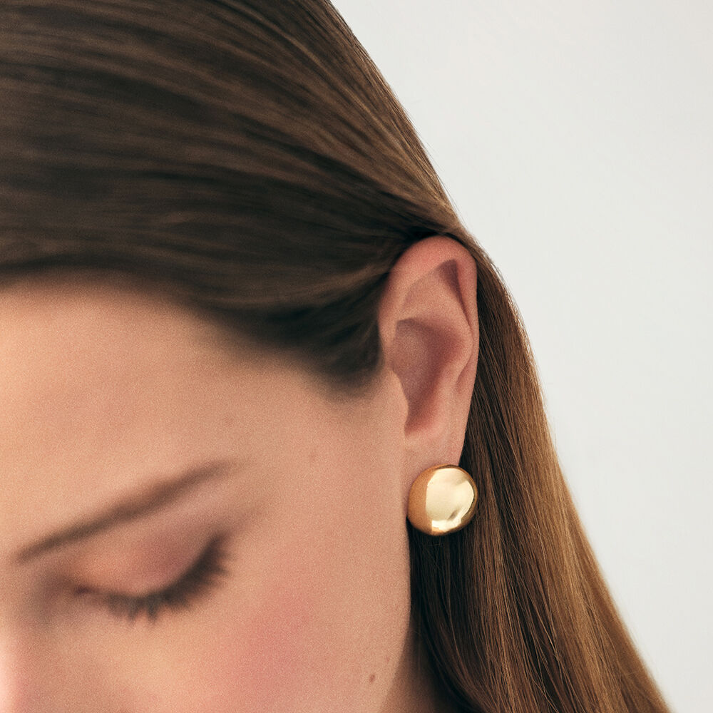 Hoops PALAIS ROYAL - Golden - Earrings  | Agatha