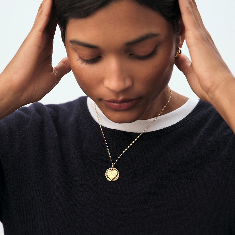 Choker necklace SMARTY - White / Gold - Choker necklace  | Agatha