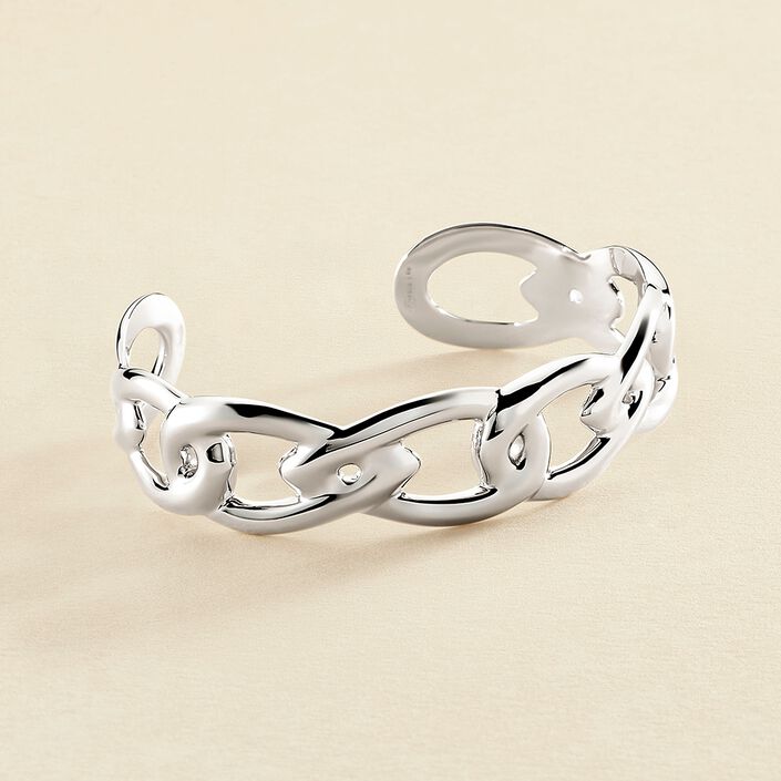 Cuff ICONIQUE - Silver - All bracelets  | Agatha