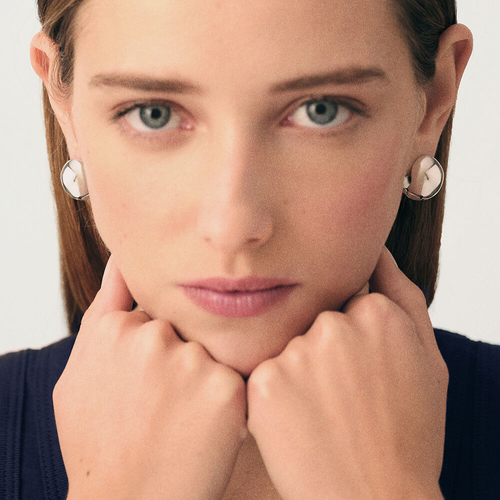 Hoops PALAIS ROYAL - Silver - Earrings  | Agatha