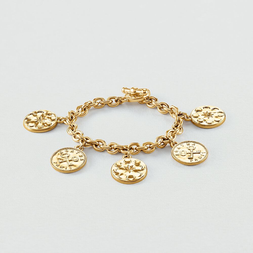 Link bracelet SAINT HONORE - Golden - Bracelets  | Agatha