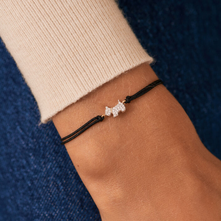 Cord bracelet MASCOTTE - Silver / Gold - All bracelets  | Agatha