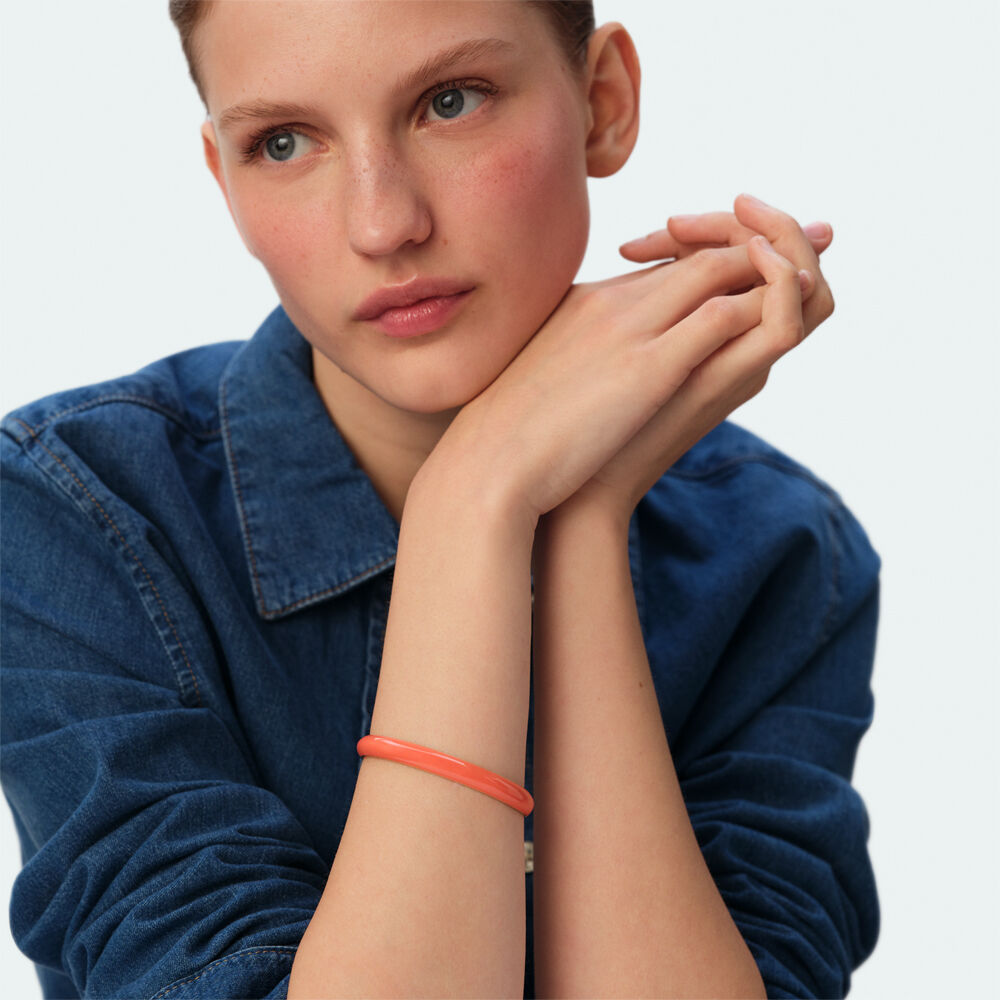 Bangle LEO - Orange / Gold - Bangle  | Agatha