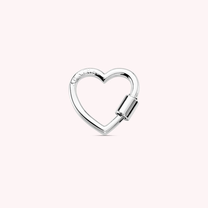 Clasp BE LOVED - Silver - Agatha Links  | Agatha