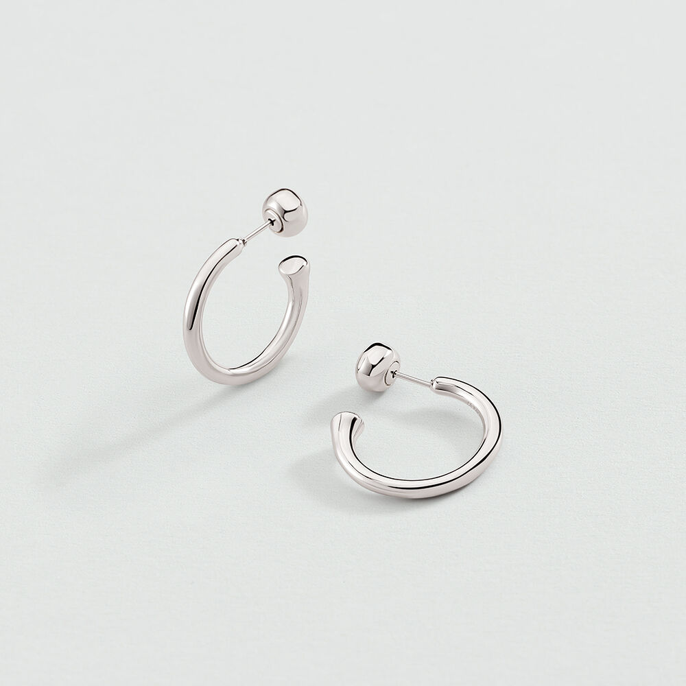 Hoops ODYSSEE - Silver - Earrings  | Agatha