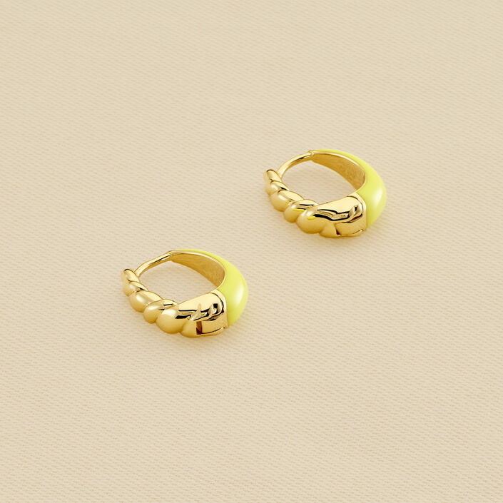 Hoops ATMA - Yellow / Golden - All jewellery  | Agatha
