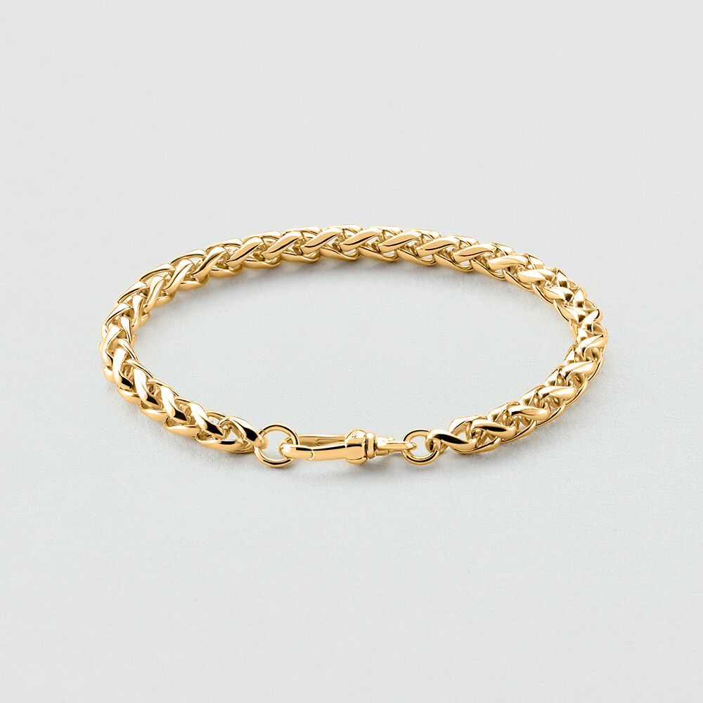 Link bracelet PALM LINK - Golden - Bracelets  | Agatha
