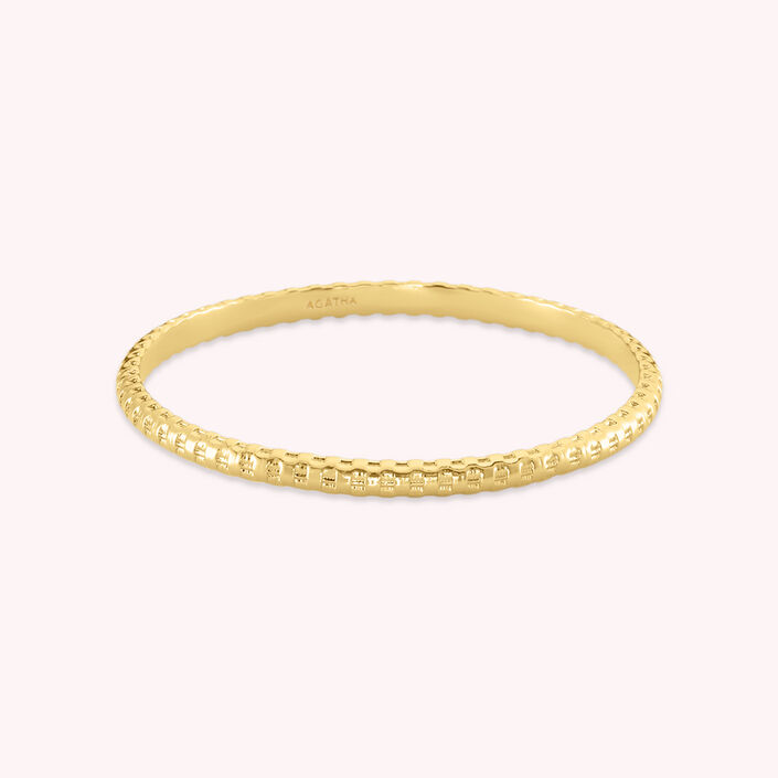 Bangle RITUEL - Golden - All bracelets  | Agatha