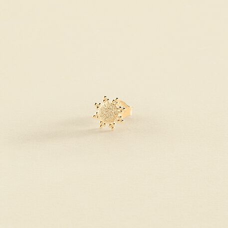 Piercing stud DUSTY - Golden - All jewellery  | Agatha