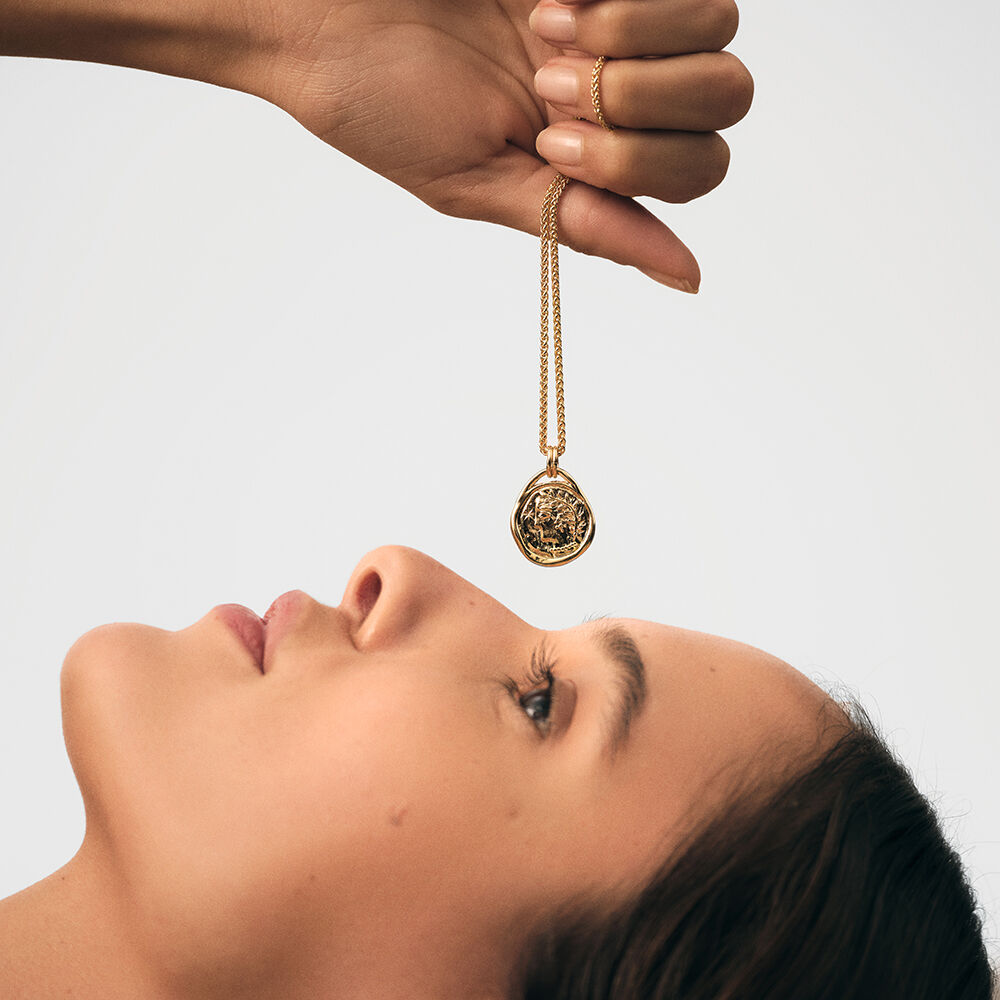 Pendant VIRGO ZODIAC - Golden - Jewellery  | Agatha