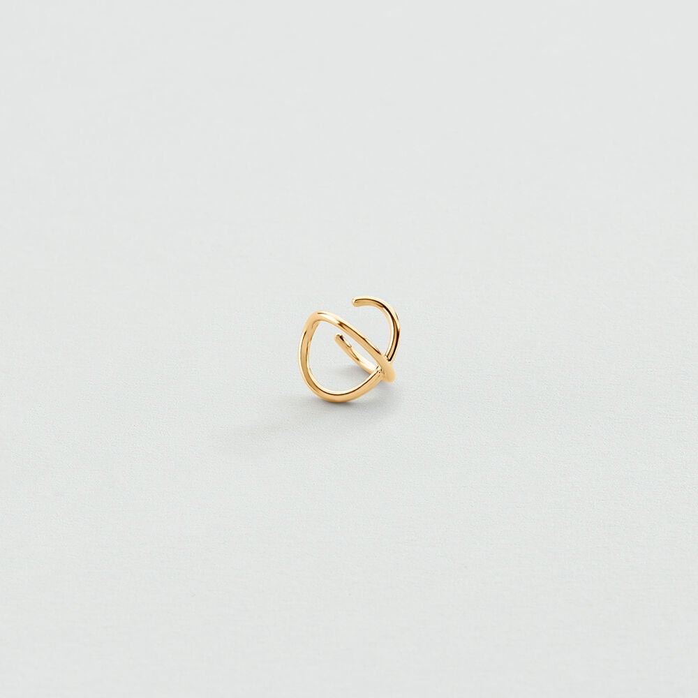 Earcuff MIX & MATCH - Golden - Genuine silver  | Agatha