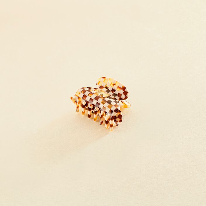 Hair accessory DAMIER - Beige - Accessories  | Agatha