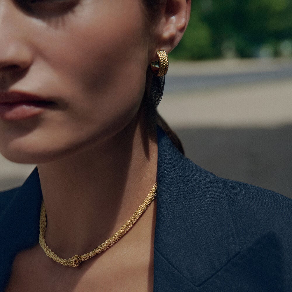 Choker necklace SOLFERINO - Golden - Choker necklace  | Agatha