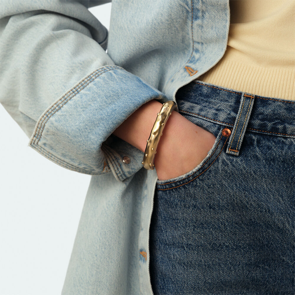 Bangle PANGEA - Golden - Bangle  | Agatha