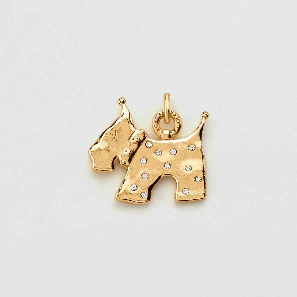 Pendant PANGEA - Crystal / Golden - Pangea  | Agatha
