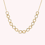 Choker necklace HARMONIE - Golden - AGATHA DAYS  | Agatha