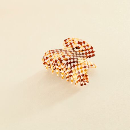 Hair accessory DAMIER - Beige - Accessories  | Agatha