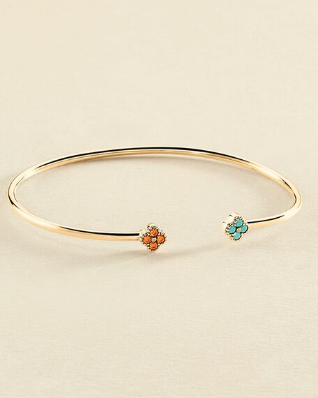 Bangle BELOVED - Multicolor / Gold - All jewellery  | Agatha