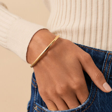 Bangle LISA - Golden - All jewellery  | Agatha