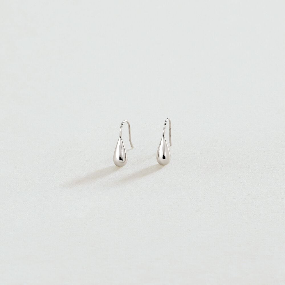 Long earrings DANAE - Silver - Earrings  | Agatha